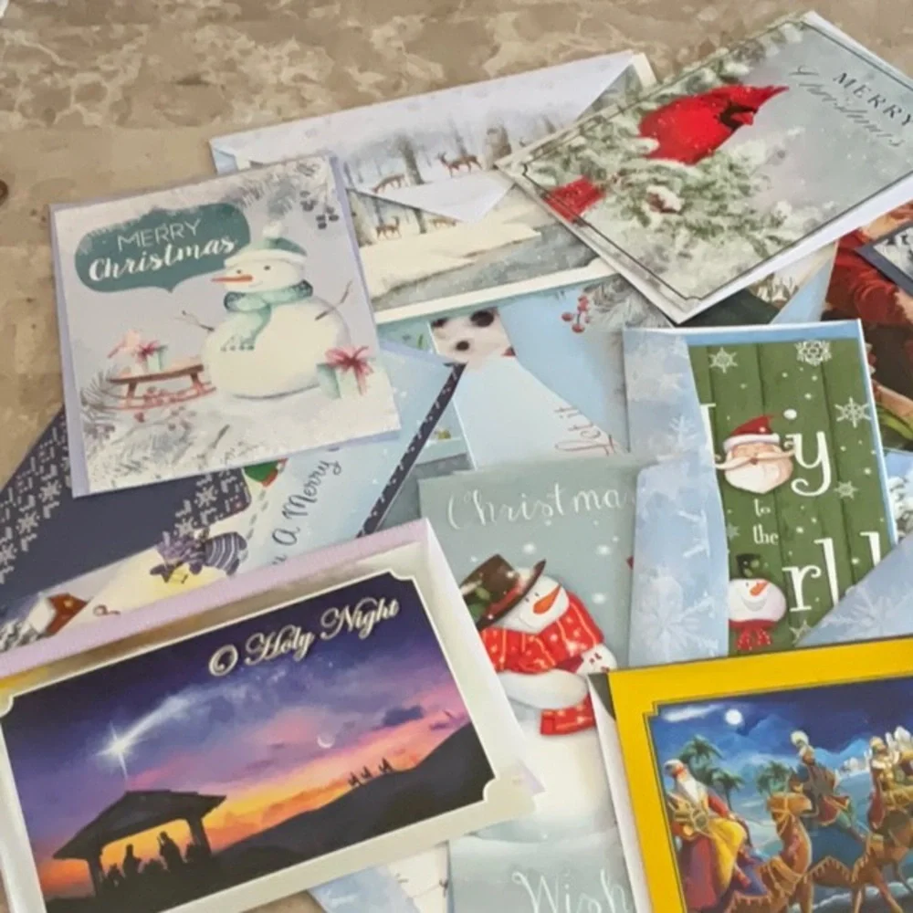 20 Assorted Christmas Cards